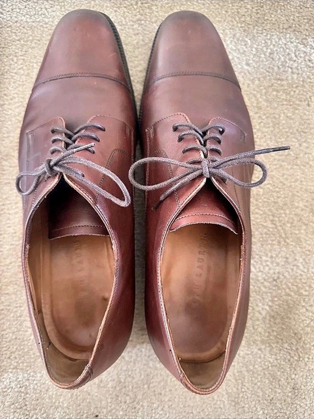 Ralph Lauren Men's Brown Oxfords